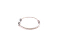 Glow Bangle- Blue Topaz