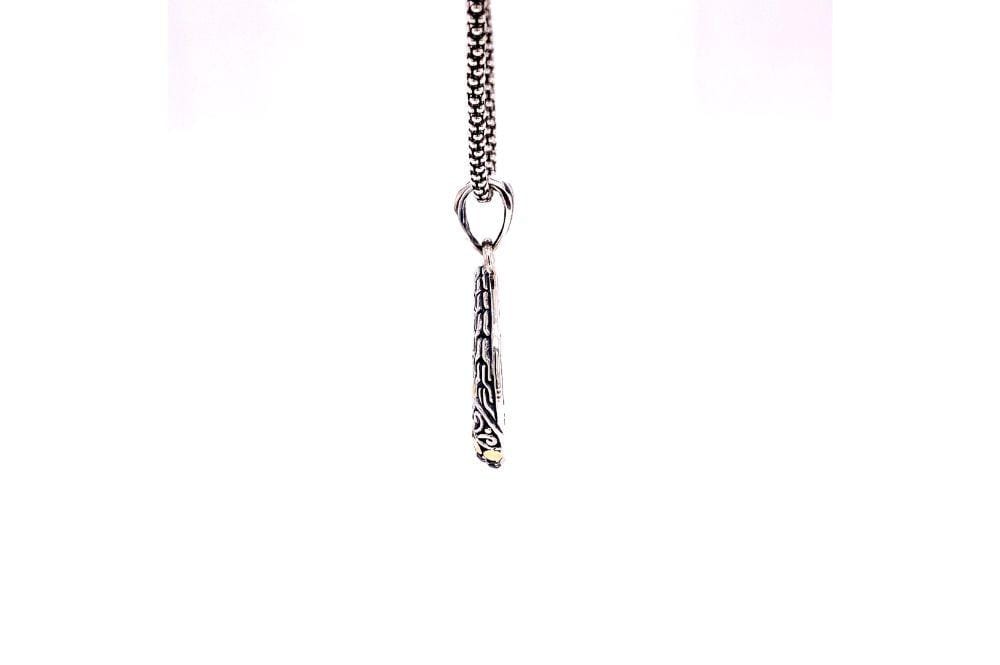 Ubud Pendant- Black Spinel