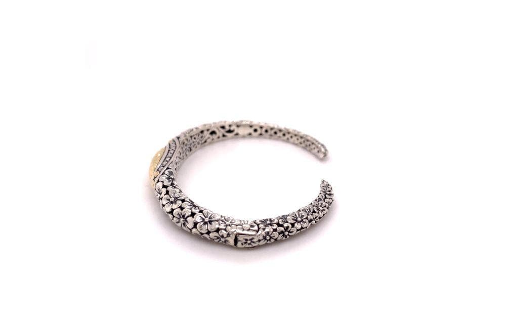 Ijen Bangle- Silver And Gold
