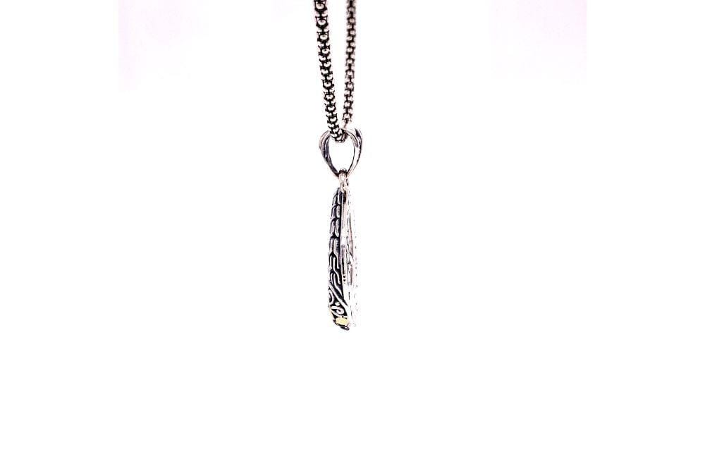 Ubud Pendant- Black Spinel