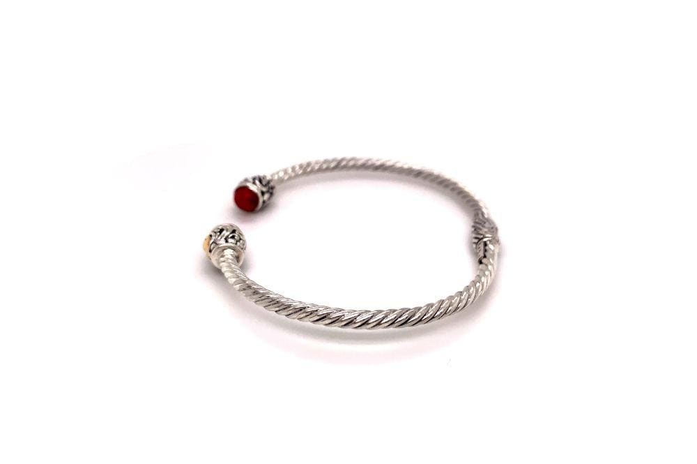 Sienna Bangle- Coral