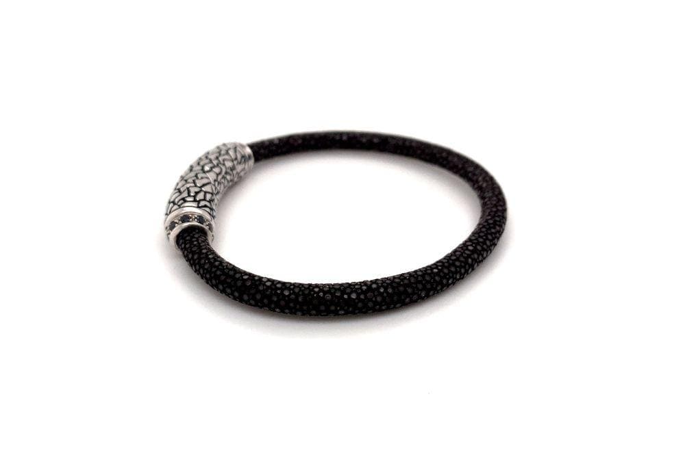 Stingray Leather Bracelet- Brown