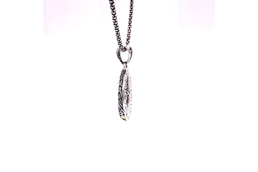 Ubud Pendant- Black Spinel