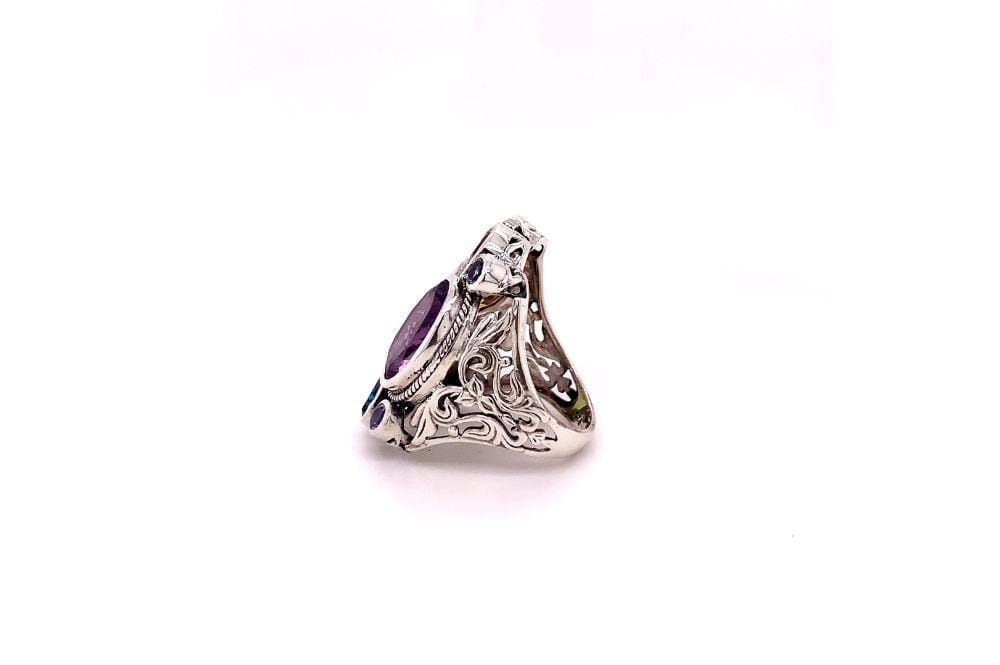 Madeira Ring- Multi Gemstones