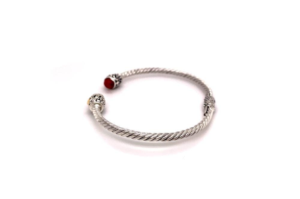 Sienna Bangle- Coral