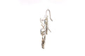 Sacred Circle Earrings- Blue Topaz