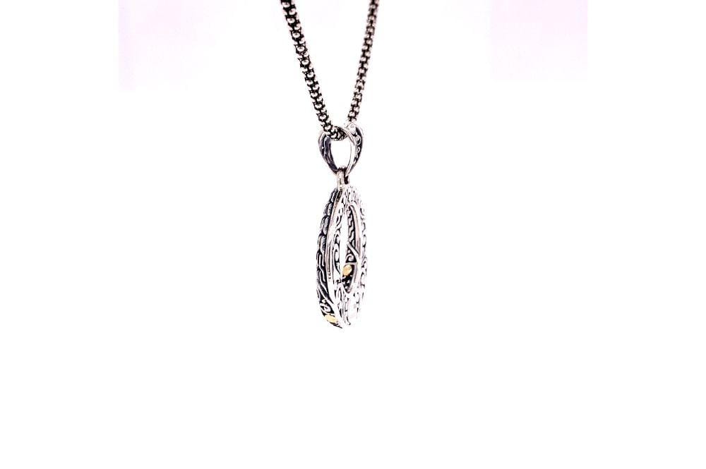 Ubud Pendant- Black Spinel