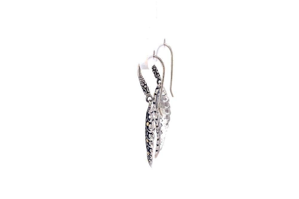 Pecan Leaf Earrings