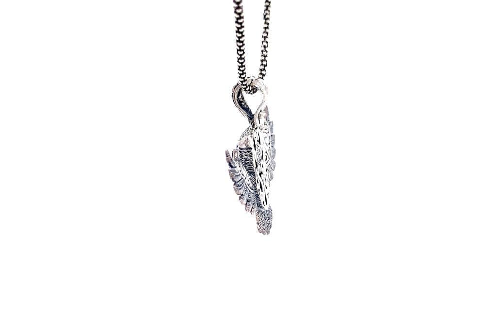 Owl Pendant- Amethyst