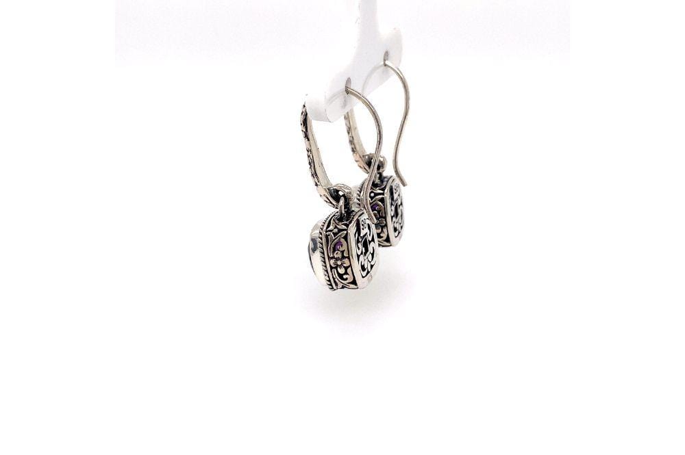 Honesty Earrings- Amethyst