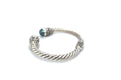 Fiorella Bangle- Grey Pearl