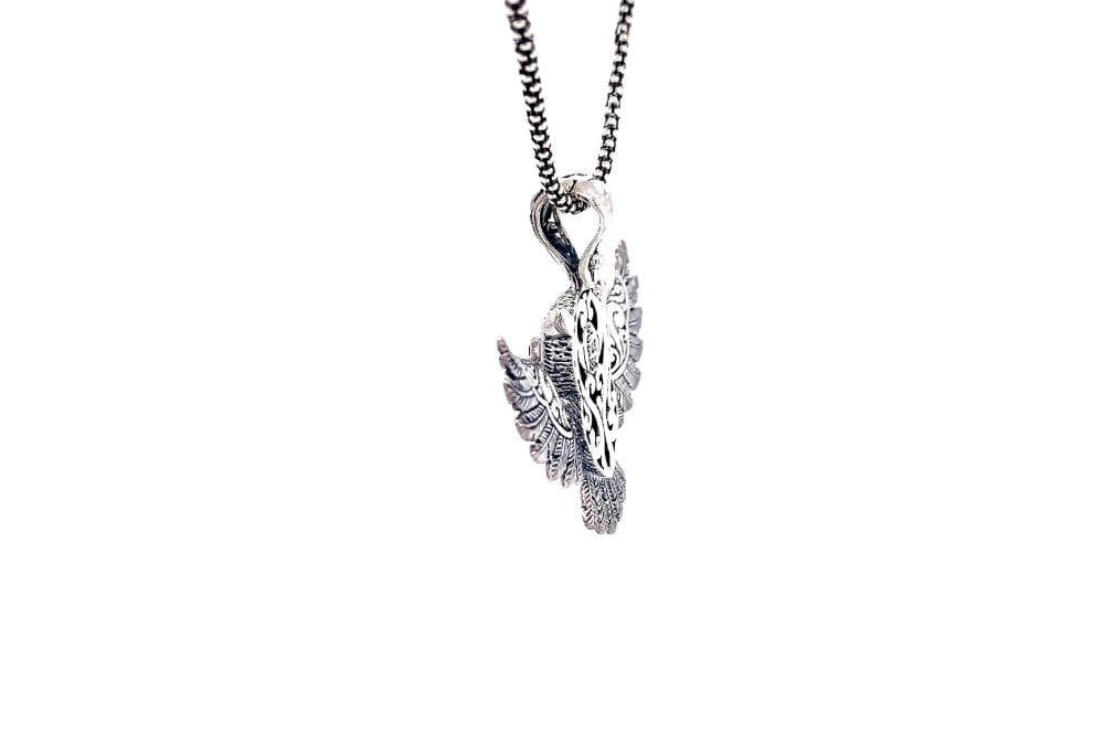 Owl Pendant- Amethyst
