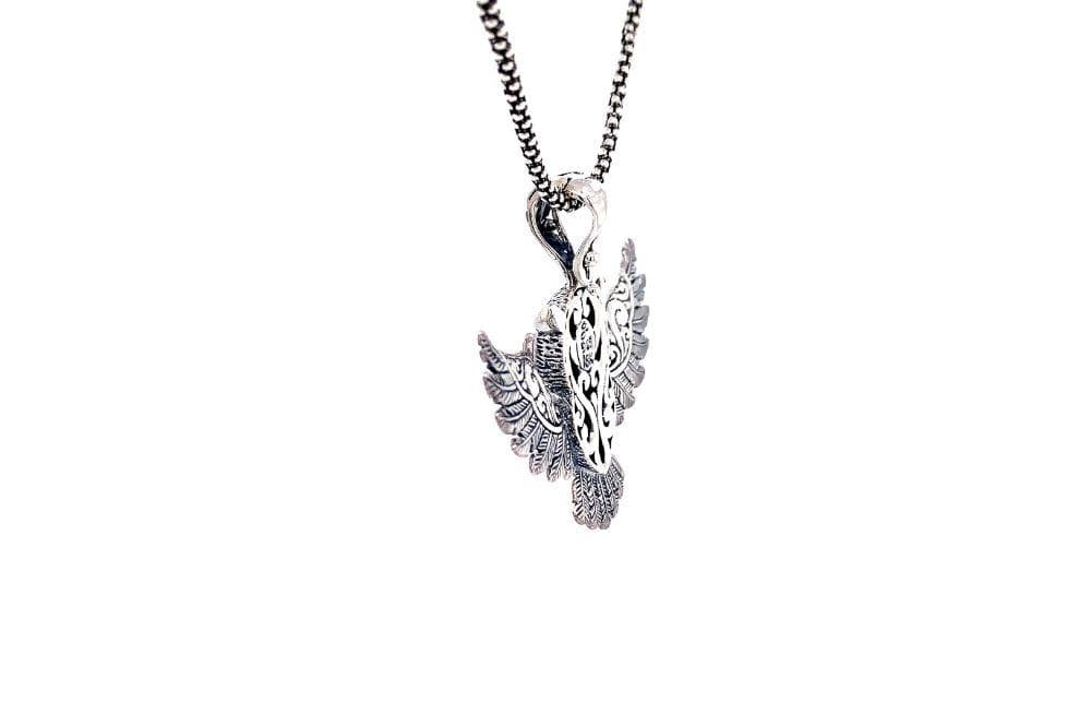 Owl Pendant- Amethyst