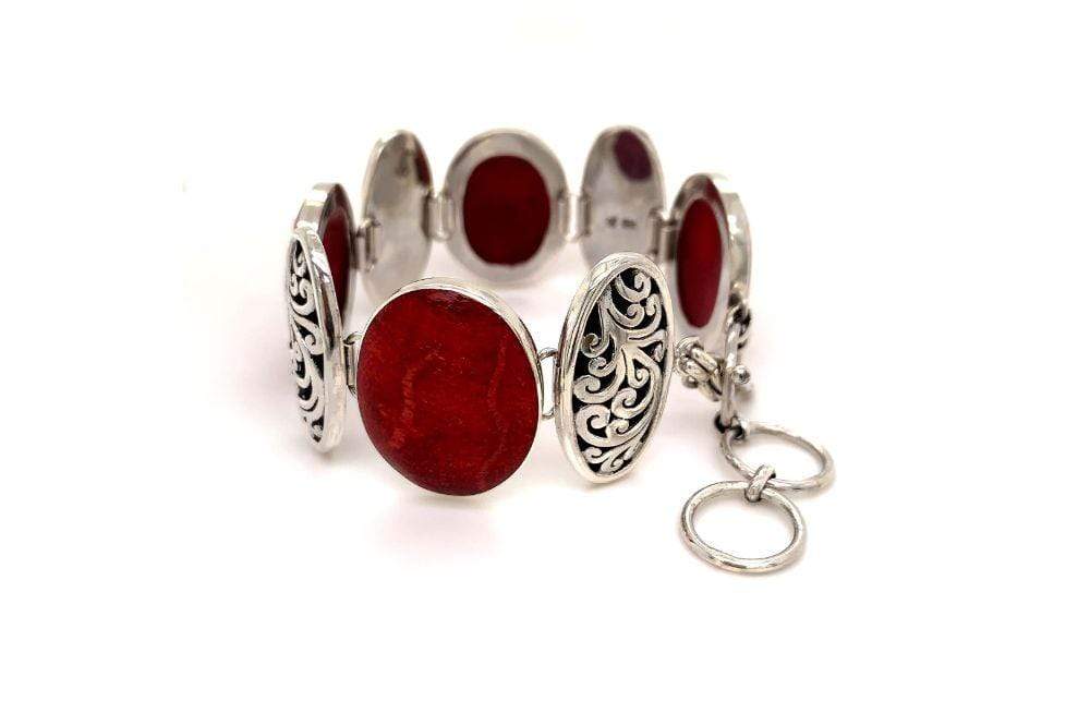 Expression Bracelet- Coral