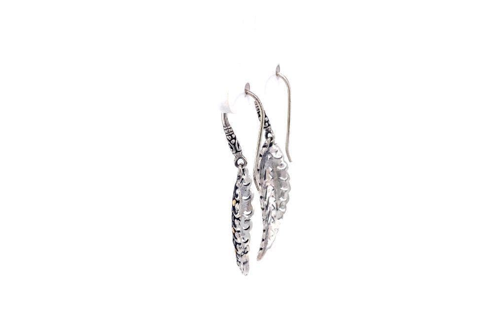 Pecan Leaf Earrings