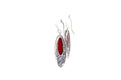 Bliss Earrings- Coral