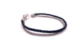 Latitude Bracelet- Black Leather