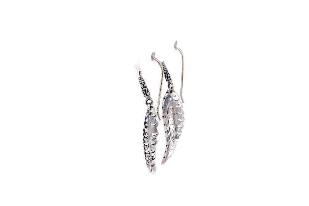 Pecan Leaf Earrings
