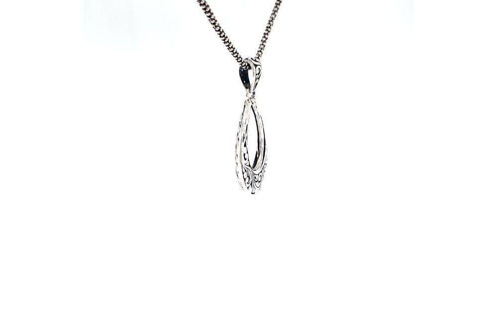 Embrace Pendant- Black Shell