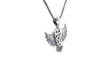 Owl Pendant- Amethyst