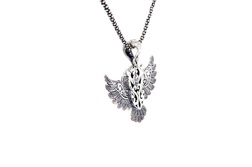 Owl Pendant- Amethyst