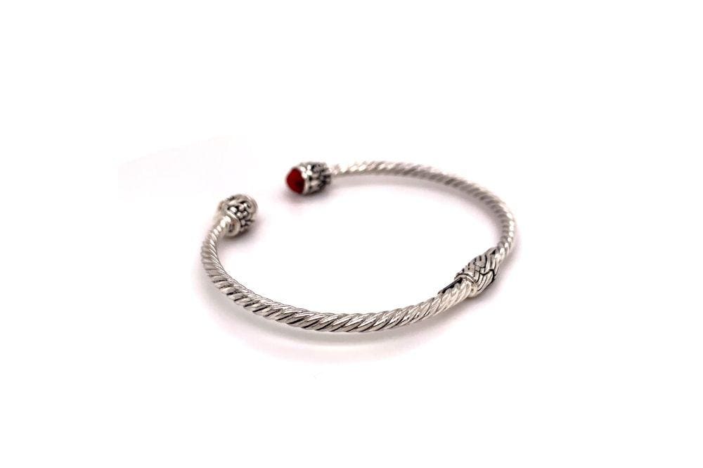 Sienna Bangle- Coral