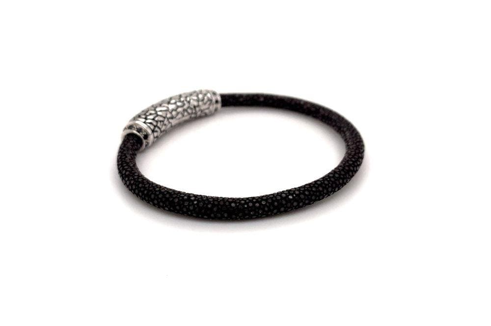 Stingray Leather Bracelet- Brown