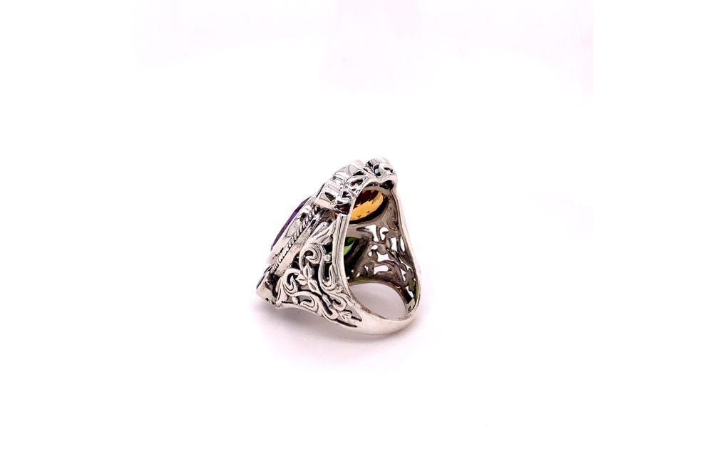 Madeira Ring- Multi Gemstones