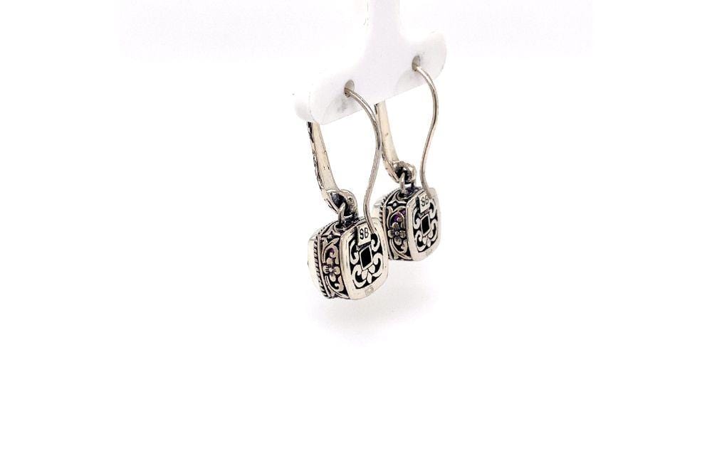 Honesty Earrings- Amethyst