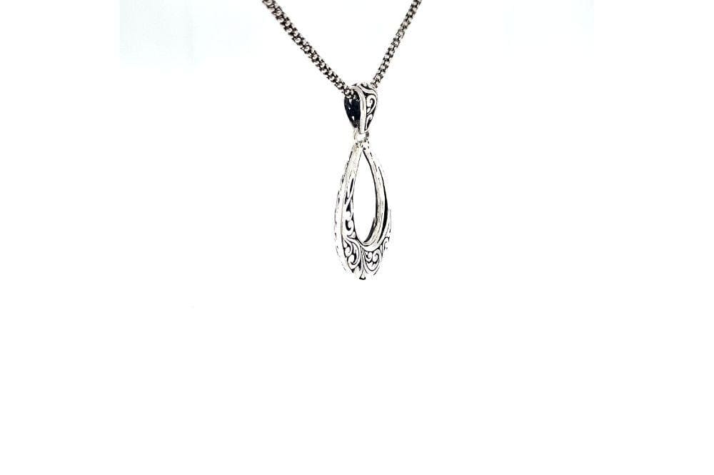 Embrace Pendant- Black Shell