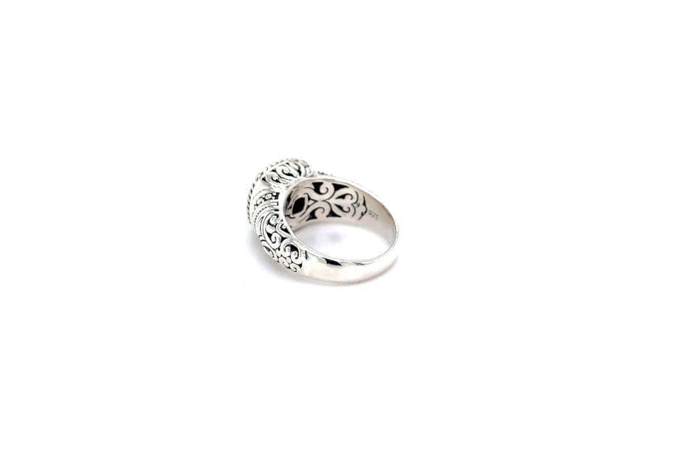 Honesty Ring- Blue Topaz