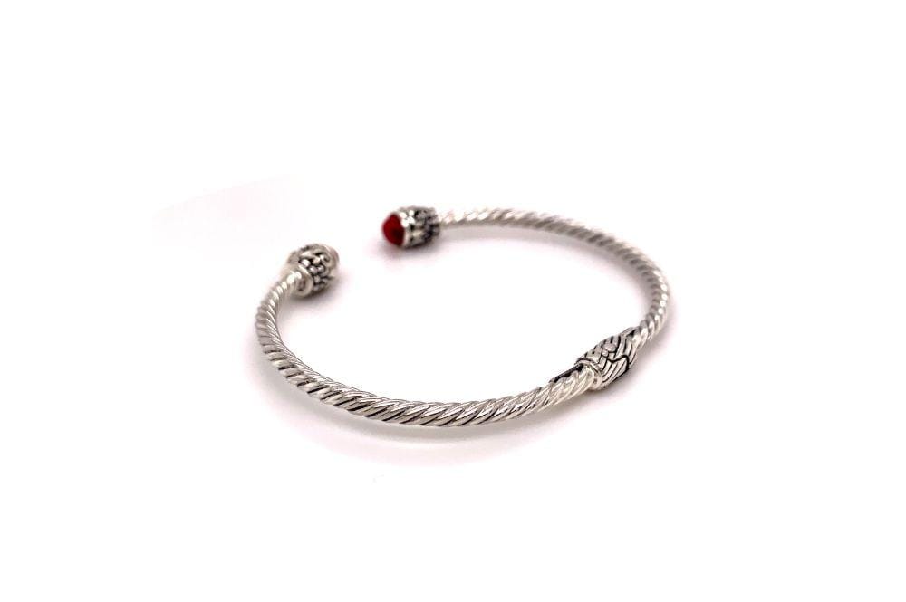 Sienna Bangle- Coral