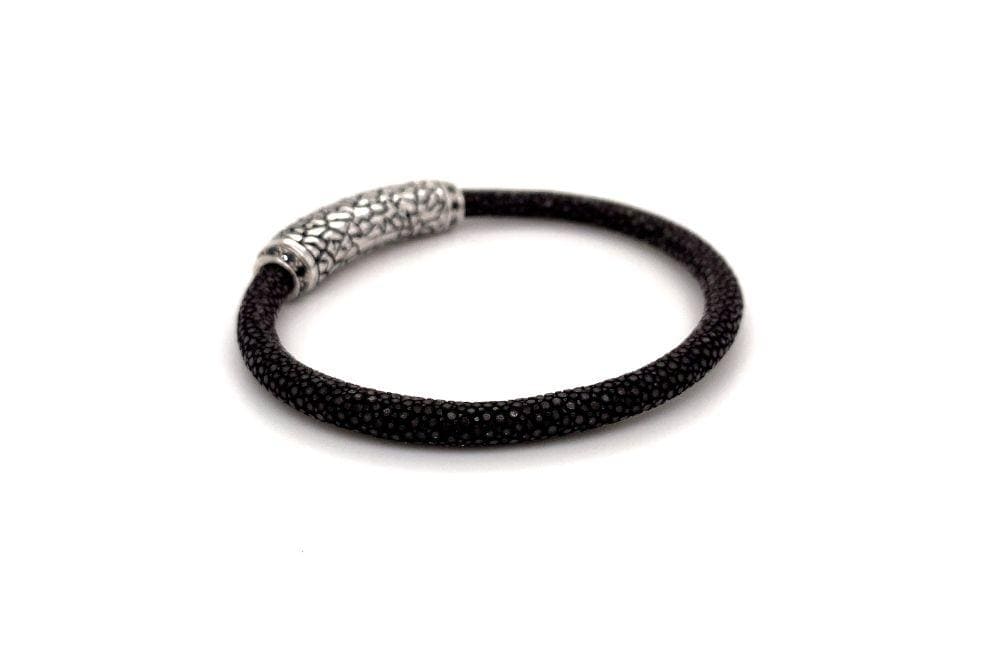 Stingray Leather Bracelet- Brown
