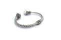 Bali Twist Bangle- White Pearl
