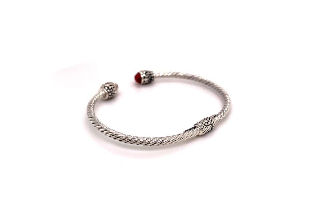 Sienna Bangle- Coral