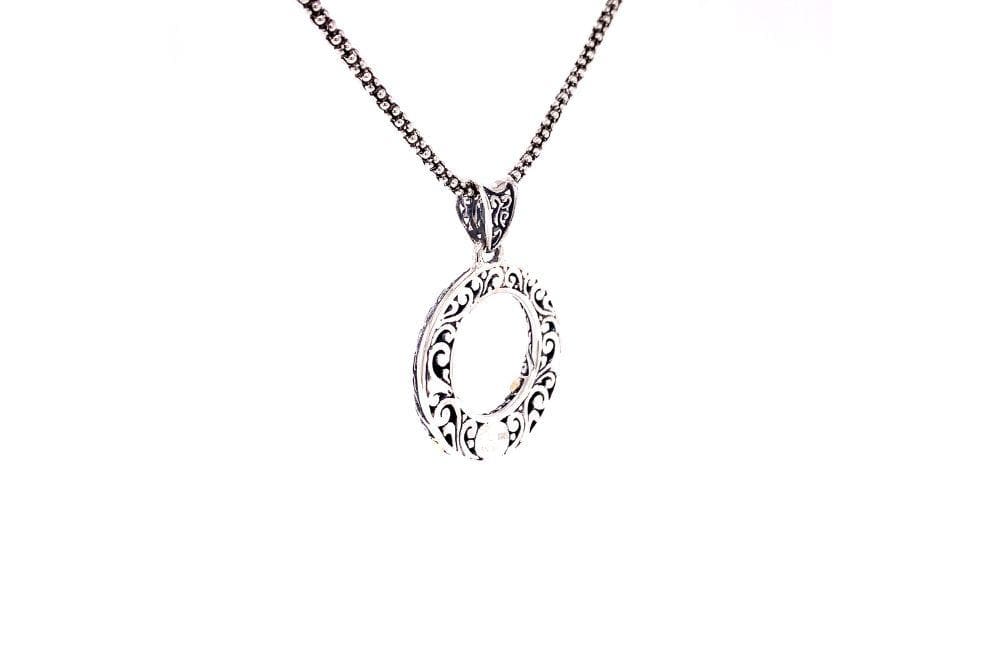 Ubud Pendant- Black Spinel