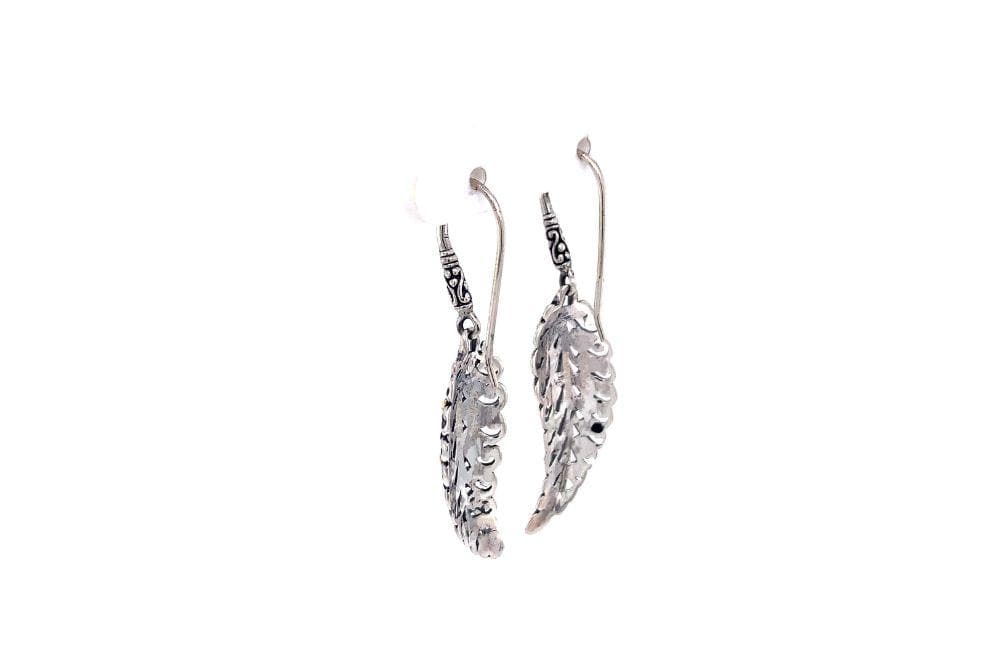 Pecan Leaf Earrings