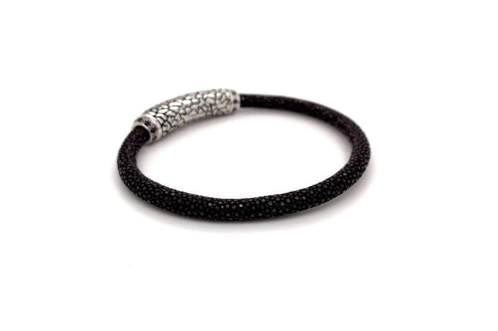 Stingray Leather Bracelet- Brown