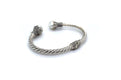 Bali Twist Bangle- White Pearl