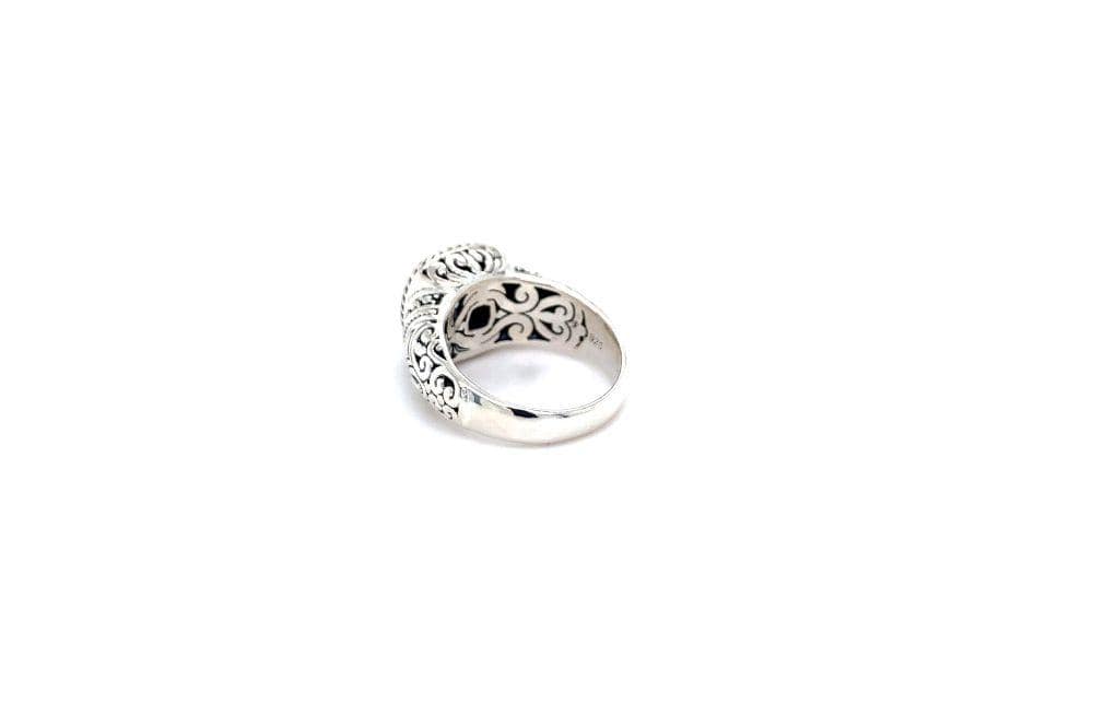 Honesty Ring- Blue Topaz