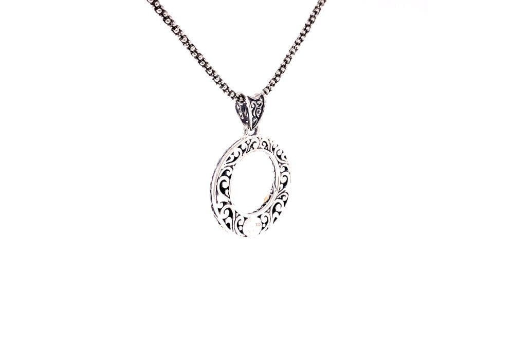 Ubud Pendant- Black Spinel