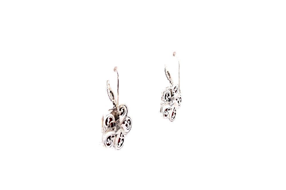 Sumba Earrings- Coral