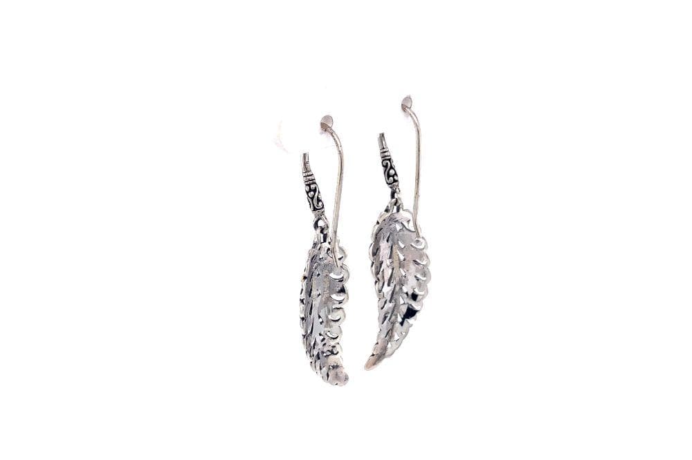 Pecan Leaf Earrings