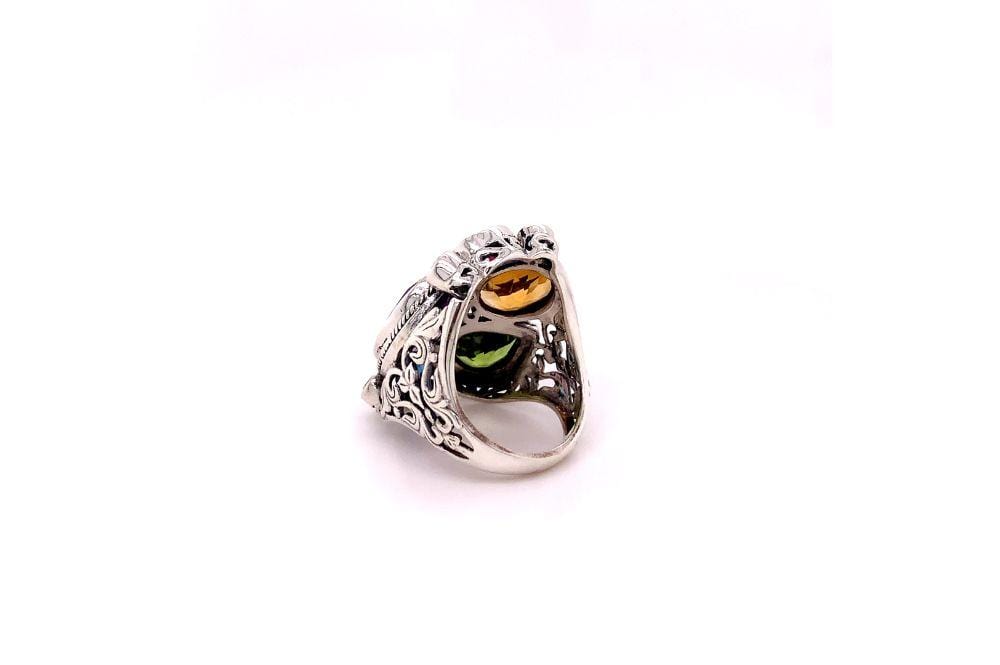 Madeira Ring- Multi Gemstones