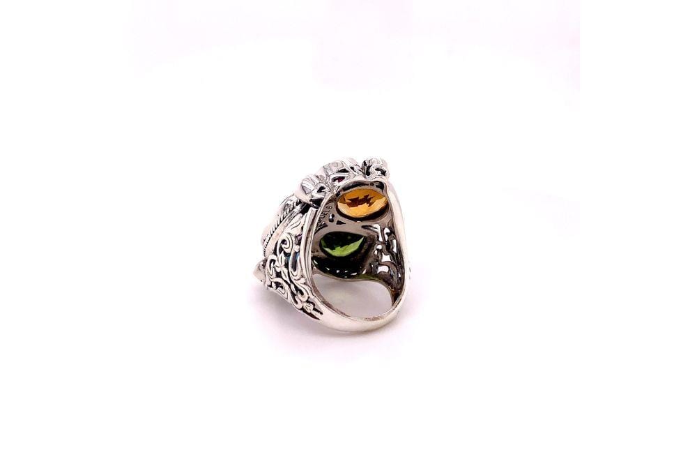 Madeira Ring- Multi Gemstones