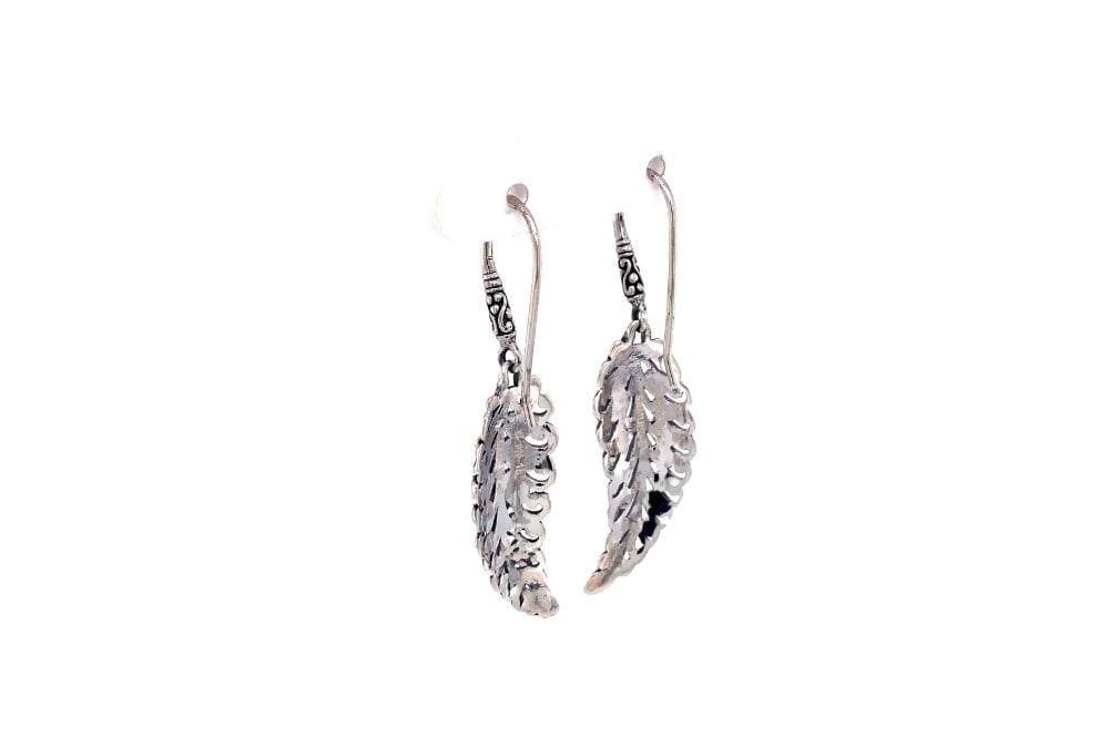 Pecan Leaf Earrings