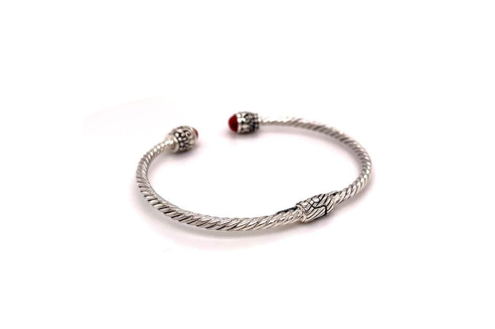 Sienna Bangle- Coral