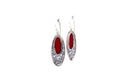 Bliss Earrings- Coral
