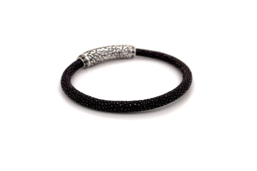 Stingray Leather Bracelet- Brown