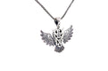 Owl Pendant- Amethyst